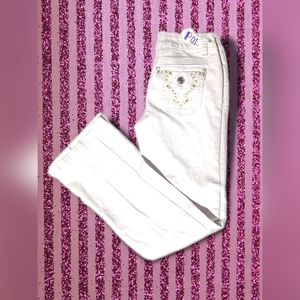Women's white jeans